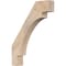 Ekena Millwork 3 1/2"W x 20"D x 26"H Merced Smooth Knee Brace, Douglas Fir BRC04X20X26MRC00SDF - alternate 1
